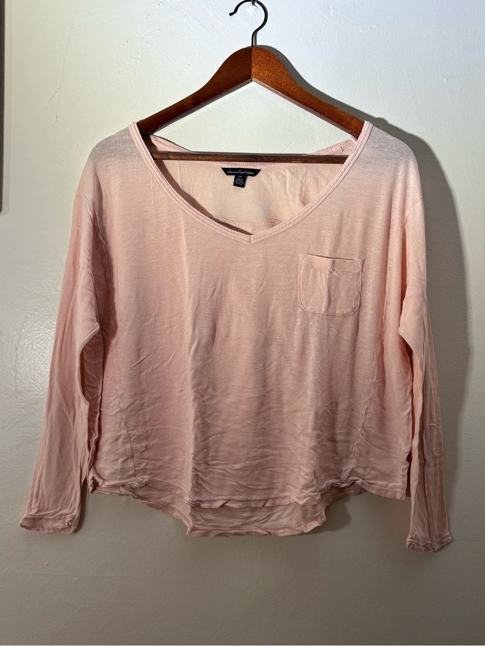 American Eagle Outfitters Vintage Tee Blush Pink Small
